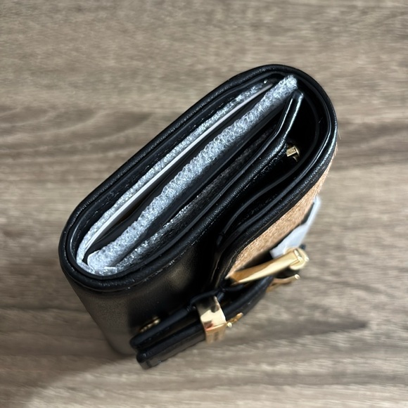 MK Colby Small Camo Print Calf Hair Tri-Fold Wallet NWT - Picture 3 of 7